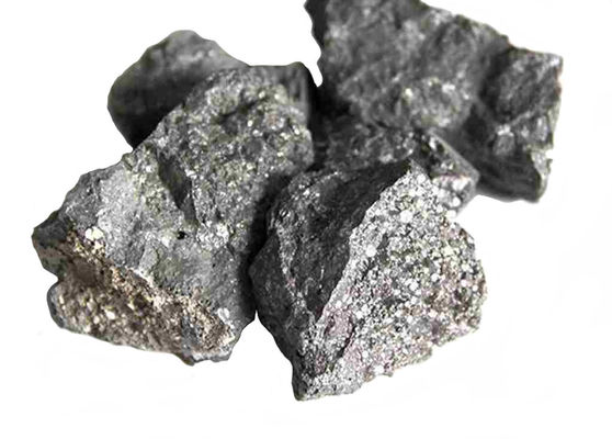 مسحوق FeSi 72٪ سبيكة معدنية فيروسيليكون 10-50 مم